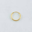 Piercing Aro Liso 0.25gr / 1.1cm / Oro Amarillo 18K