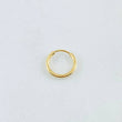 Piercing Aro Liso 0.2gr / 0.9cm / Oro Amarillo Nac.Esp. 18K (Joya) ©