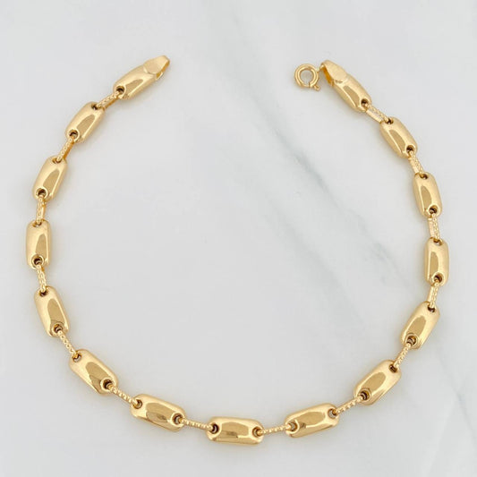 Pulso Rustica Adije 5.3g / 21.5cm / 3.9mm Oro Amarillo 18K