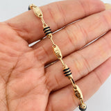 Pulso Rustica Corona 4.5g / 19.5cm / 3.9mm Oro Amarillo 18K