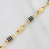 Pulso Rustica Corona 4.5g / 19.5cm / 3.9mm Oro Amarillo 18K
