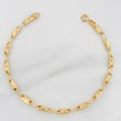 Pulso Rustica 4.4g / 20cm / 3.7mm Oro Amarillo 18K