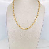 Cadena Rustica 12.65g / 60cm / 3.55mm Oro Amarillo 18K