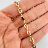 Cadena Rustica GC 15.4g / 65cm / 4.35mm Oro Amarillo 18K