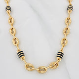 Cadena Rustica GC 15.4g / 65cm / 4.35mm Oro Amarillo 18K