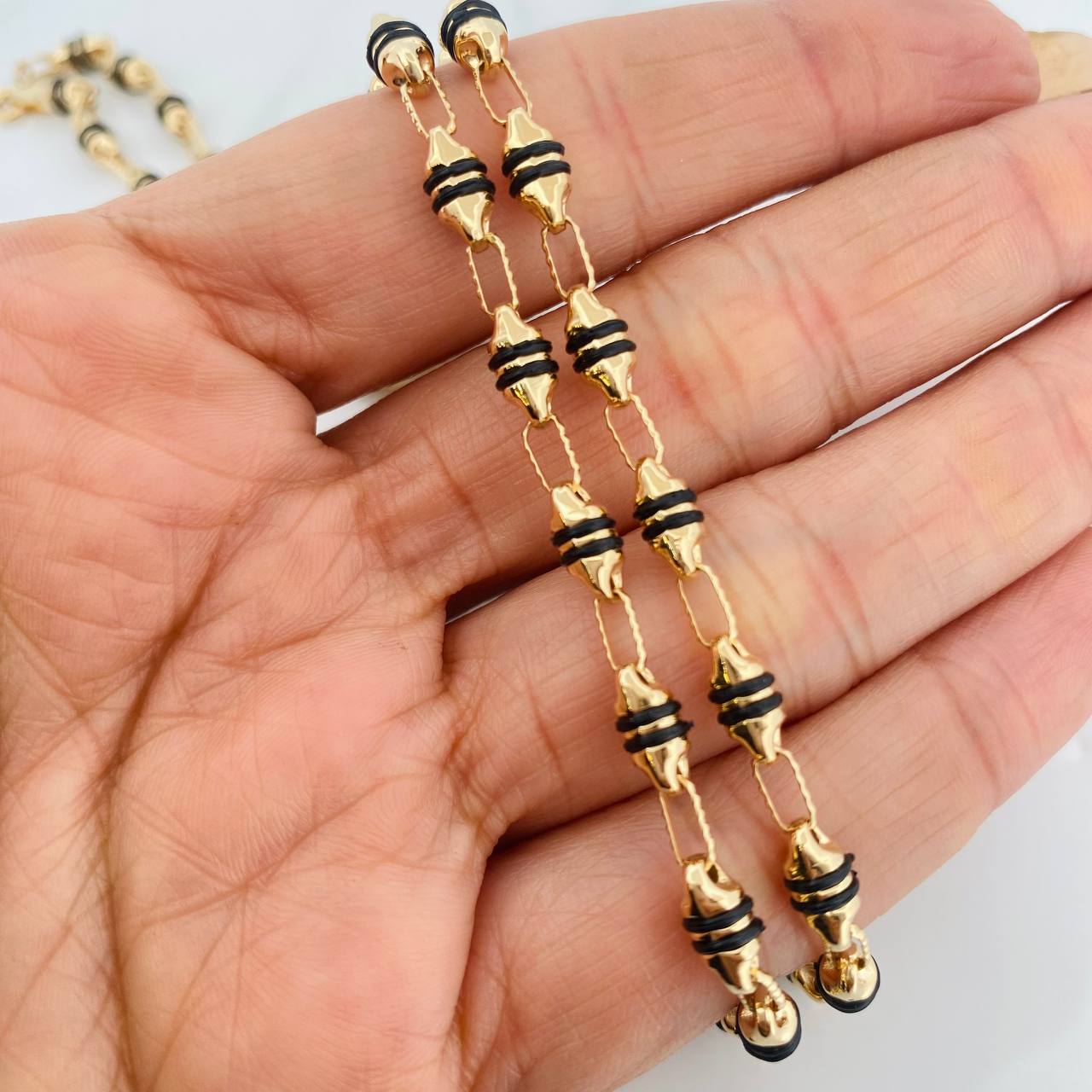 Cadena Rustica Barril 13.85g / 60cm / 4.35mm Oro Amarillo 18K