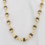 Cadena Rustica Barril 13.85g / 60cm / 4.35mm Oro Amarillo 18K