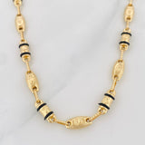 Cadena Rustica Corona 13.55g / 60cm / 4.35mm Oro Amarillo 18K