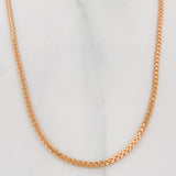 Cadena Franco 10.05g / 60cm / 1.9mm Oro Rosa 18K
