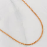 Cadena Franco 10.05g / 60cm / 1.9mm Oro Rosa 18K
