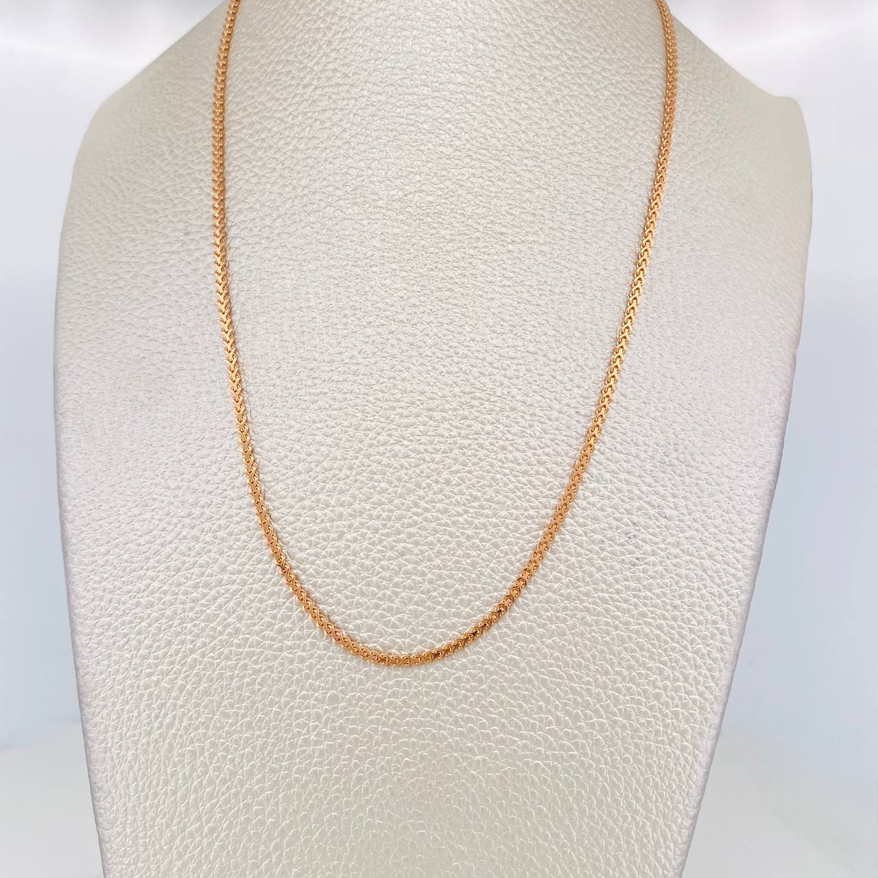 Cadena Franco 10.05g / 60cm / 1.9mm Oro Rosa 18K