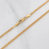 Cadena Franco Espiga 6.25g / 45cm / 2mm Oro Amarillo 18K