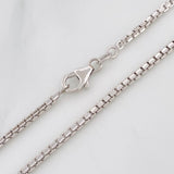 Cadena Veneciana 19.1g / 65cm / 4.3mm Oro Blanco 18K