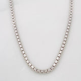 Cadena Veneciana 19.1g / 65cm / 4.3mm Oro Blanco 18K