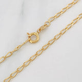 Cadena Espiga 4.75g / 50cm / 2.05mm Oro Amarillo 18K