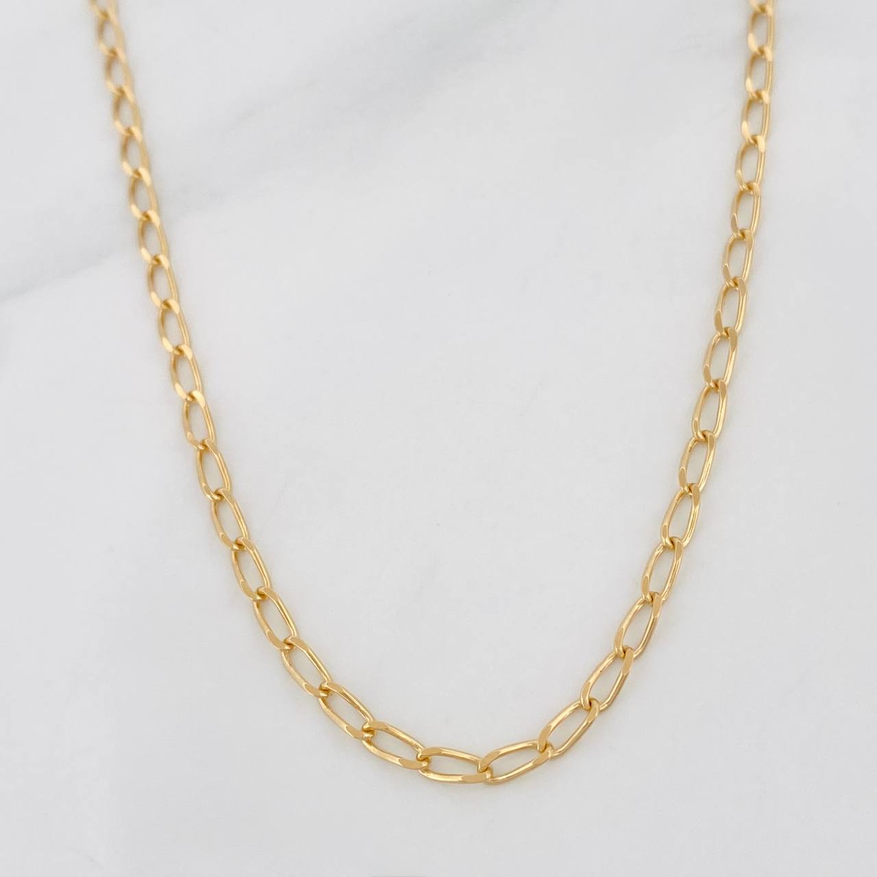 Cadena Espiga 4.75g / 50cm / 2.05mm Oro Amarillo 18K