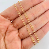 Cadena Espiga 4.75g / 50cm / 2.05mm Oro Amarillo 18K