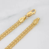 Pulso Chino 5.35g / 18cm / 4.7mm Oro Amarillo 18K
