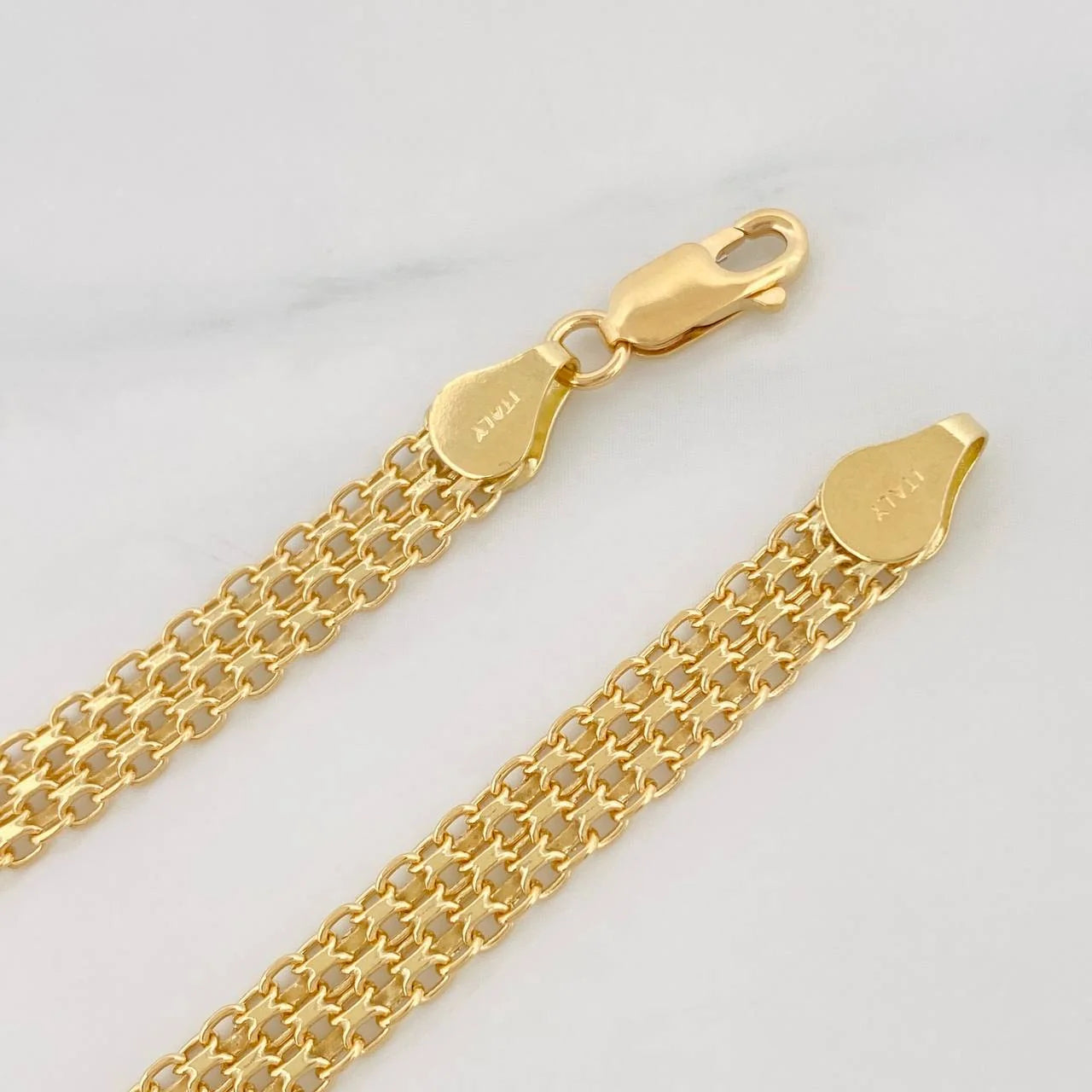 Pulso Chino 8.2g / 19cm / 6.2mm Oro Amarillo 18K