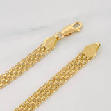 Pulso Chino 8.8g / 21cm / 8.8mm Oro Amarillo 18K