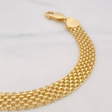 Pulso Chino 13.4g / 20cm / 8.8mm Oro Amarillo 18K
