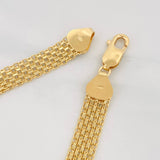 Pulso Chino 13.4g / 20cm / 8.8mm Oro Amarillo 18K