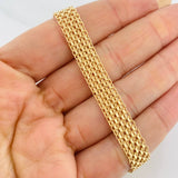 Pulso Chino 13.4g / 20cm / 8.8mm Oro Amarillo 18K