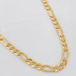 Cadena Figaro 6.65g / 60cm / 4mm Oro Amarillo 18K