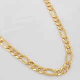 Cadena Figaro 6.5g / 60cm / 4.1mm Oro Amarillo 18K