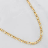 Cadena Figaro 4.1g / 45cm / 3.2mm Oro Amarillo 18K