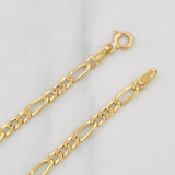 Cadena Figaro 4.7g / 70cm / 3.2mm Oro Amarillo 18K