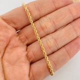Pulso Lazo 2g / 20cm / 7.7mm Oro Amarillo 18K