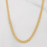 Cadena China 5.5g / 45cm / 2.4mm Oro Amarillo 18K