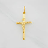 Dije Cruz Cristo 1.15g / 3.8cm Oro Amarillo 18K