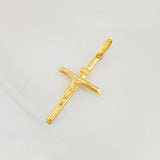 Dije Cruz Cristo 1.15g / 3.8cm Oro Amarillo 18K