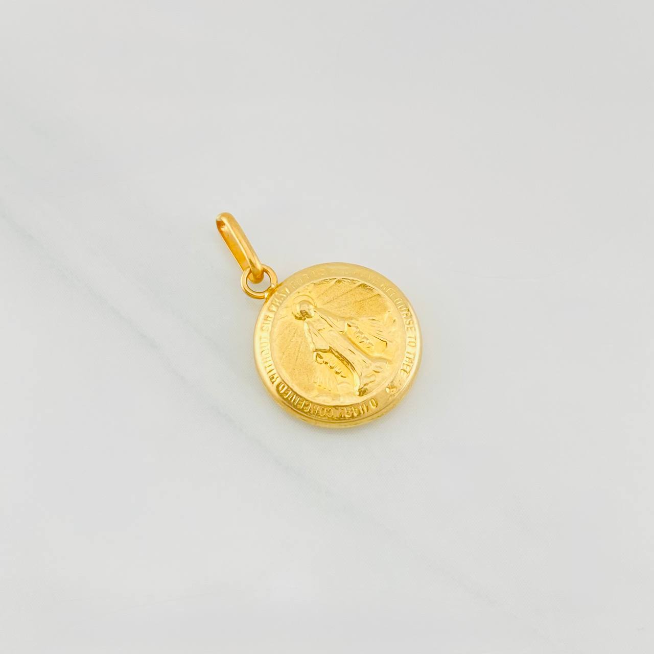 Dije Virgen Milagrosa 0.7g / 2cm Oro Amarillo 18K