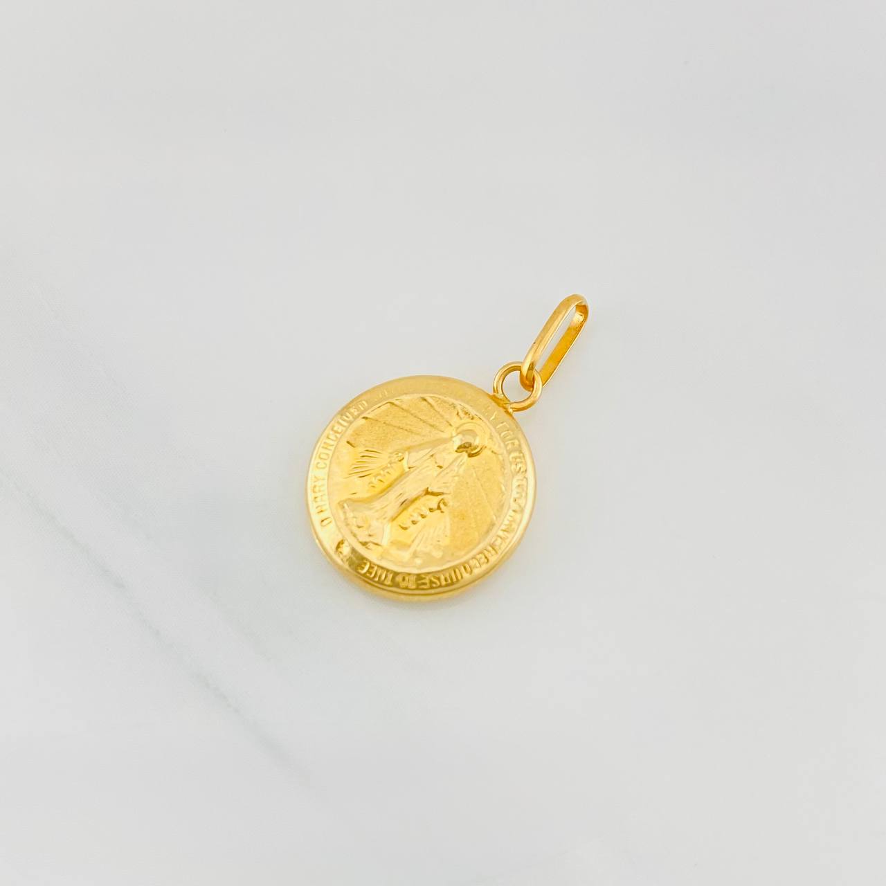 Dije Virgen Milagrosa 0.65g / 2cm Oro Amarillo 18K