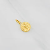 Dije San Benito 0.5g / 1.8cm Oro Amarillo 18K
