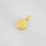 Dije San Benito 0.55g / 1.7cm Oro Amarillo 18K