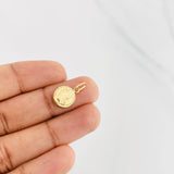 Dije San Benito 0.5g / 1.8cm Oro Amarillo 18K
