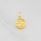 Dije Fe 0.5g / 1.8cm Oro Amarillo 18K