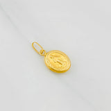 Dije Virgen Milagrosa 0.5g / 1.8cm Oro Amarillo 18K
