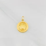 Dije Corona 0.95g / 2.1cm Oro Amarillo 18K