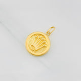 Dije Corona 0.95g / 2.1cm Oro Amarillo 18K