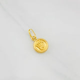 Dije Corona 0.5g / 1.5cm Oro Amarillo 18K