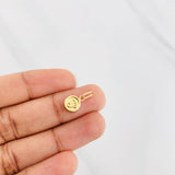 Dije Corona 0.5g / 1.5cm Oro Amarillo 18K