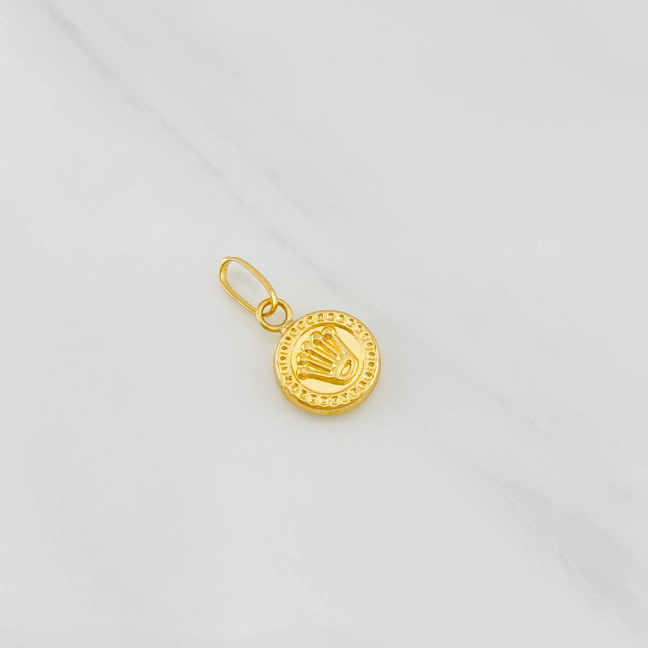 Dije Corona 0.4g / 1.5cm Oro Amarillo 18K