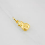 Dije Bolsa Dinero 0.4g / 1.7cm Oro Amarillo 18K