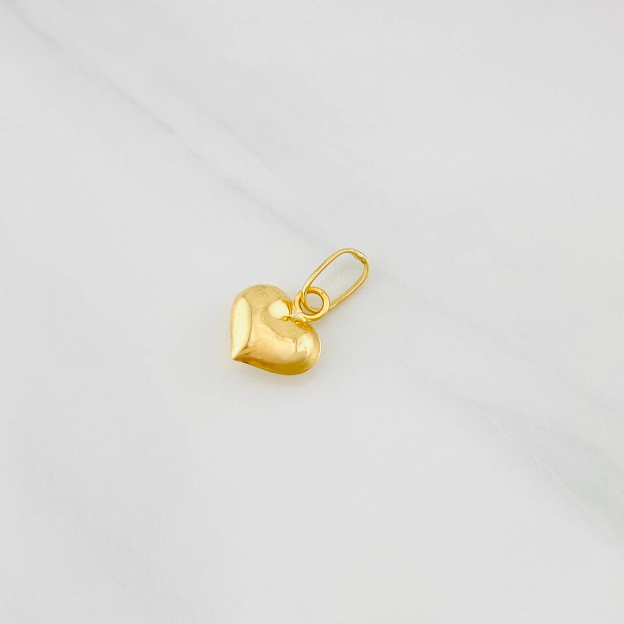 Dije Corazón 0.3g / 1.3cm Oro Amarillo 18K