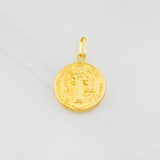 Dije San Benito 0.9g / 2.1cm Oro Amarillo 18K